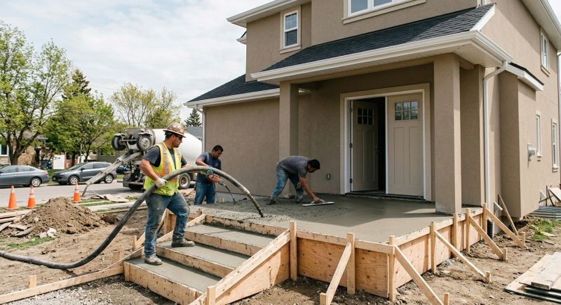 Concrete Ramp Installation in Fort Collins, CO