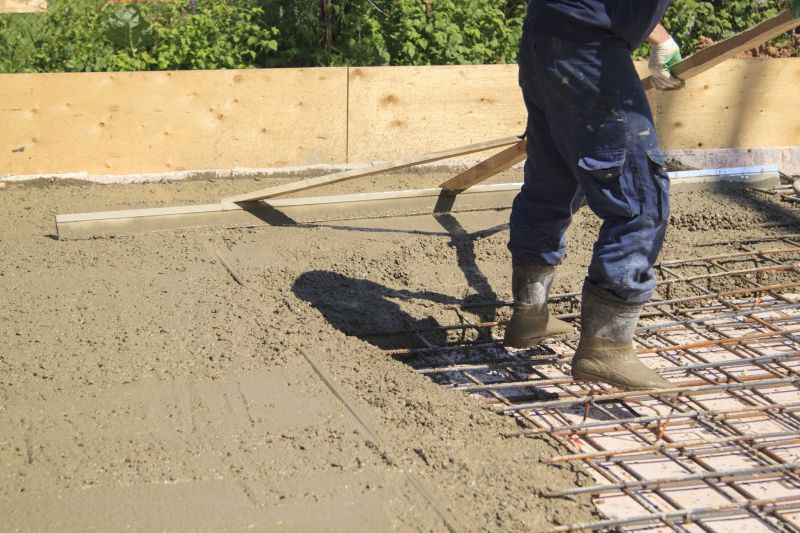 Poured Concrete Installation