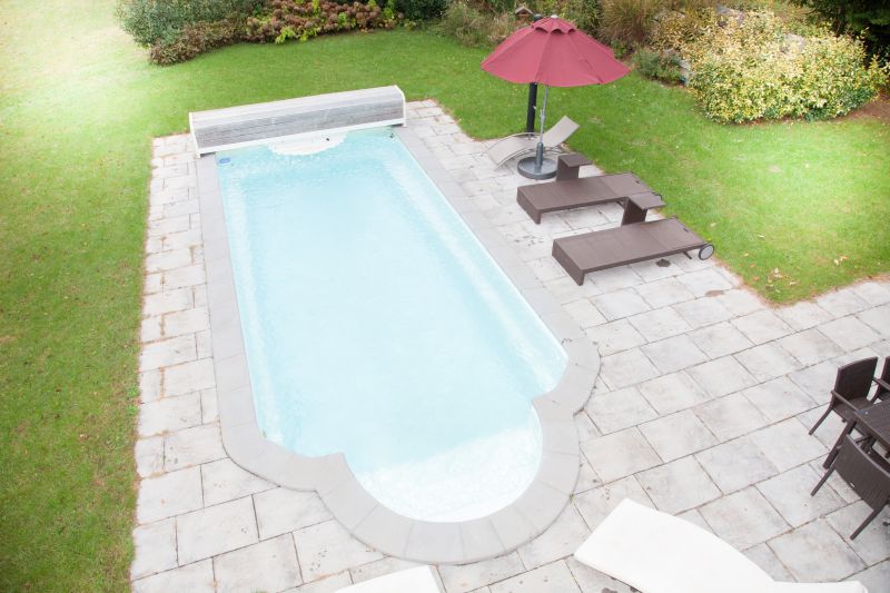 Poolside Hardscaping in Boston, MA
